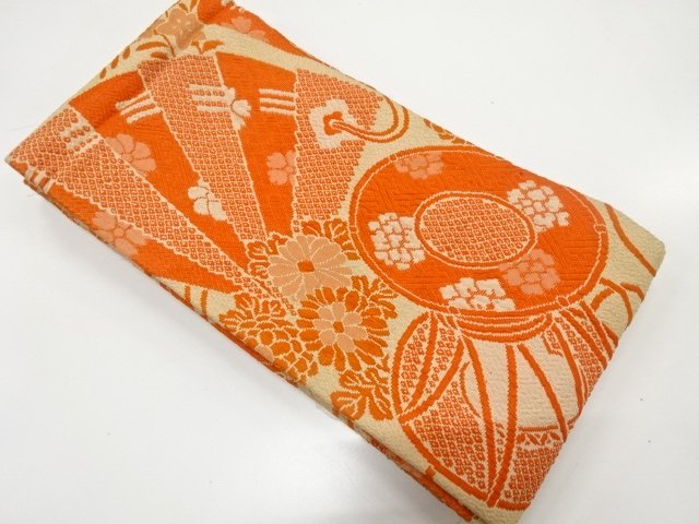 JAPANESE KIMONO / ANTIQUE KIMONO FOR KIDS / WOVEN FLORAL PLANTS